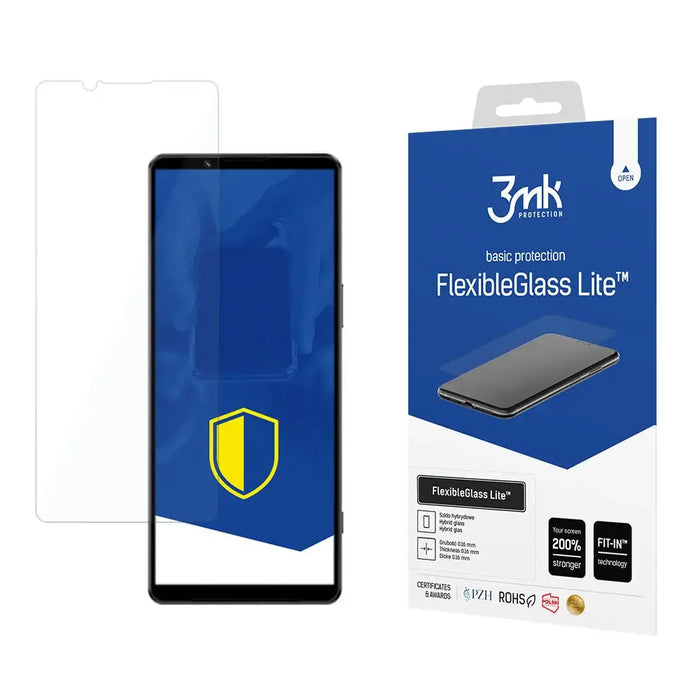 3mk FlexibleGlass Lite™ hybrid glass for Sony Xperia 1 IV - Cell phone tempered glass<<<HurtelXML