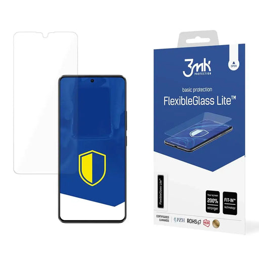 3mk FlexibleGlass Lite™ hybrid glass on Xiaomi Poco X6 5G - Cell phone tempered glass<<<HurtelXML