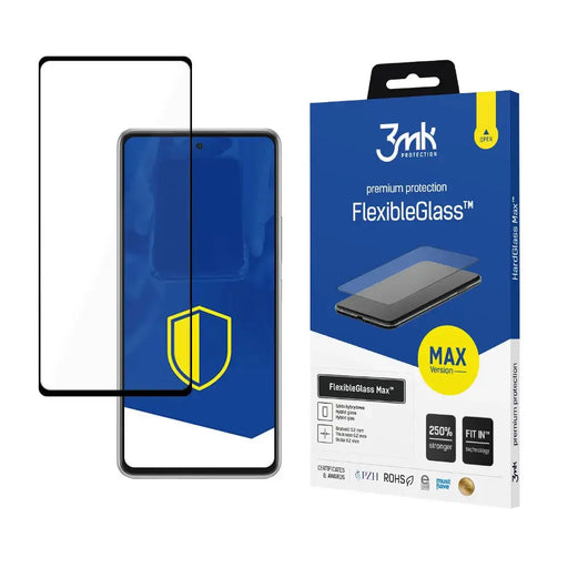 3mk FlexibleGlass Max™ hybrid glass for Samsung Galaxy A53 5G - Cell phone tempered glass<<<HurtelXML
