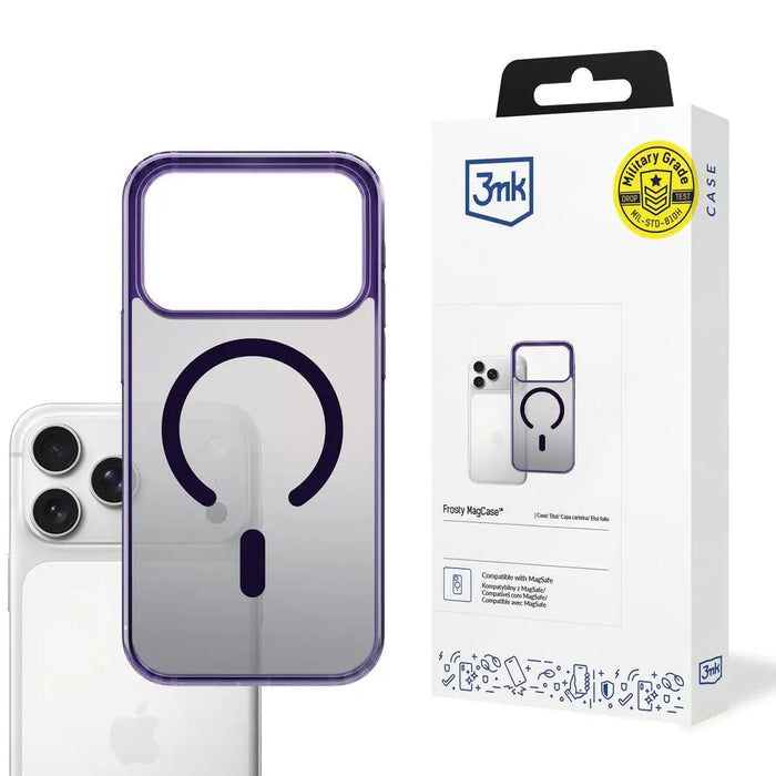 3mk Frosty MagCase for iPhone 17 Pro Max - Purple - *Kategoria tymczasowa<<<HurtelXML