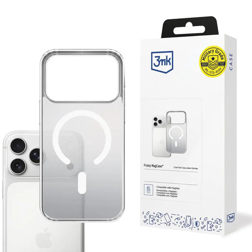 3mk Frosty MagCase for iPhone 17 Pro - White - *Kategoria tymczasowa<<<HurtelXML