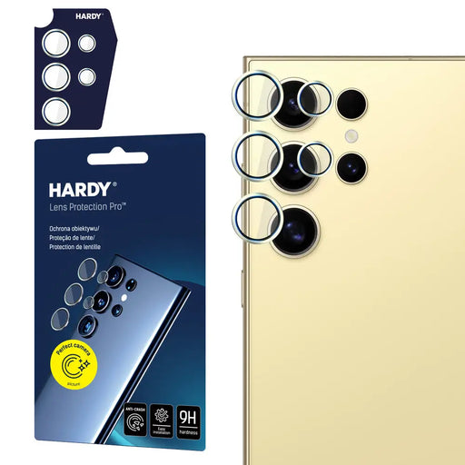 3mk HARDY Lens Protection Pro for Samsung Galaxy S24 Ultra - Yellow - *Kategoria tymczasowa<<<HurtelXML