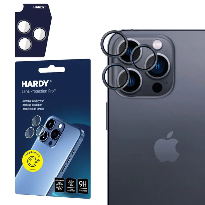 3mk HARDY Lens Protection Pro Glass for Apple iPhone 14 Pro / 14 Pro Max - Graphite - *Kategoria tymczasowa<<<HurtelXML