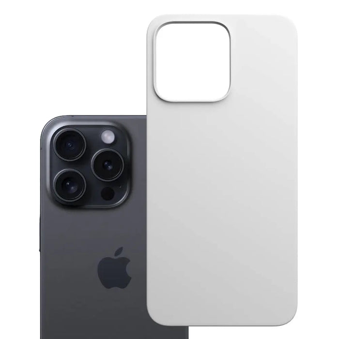 3mk Hardy MagSilicone Case for Apple iPhone 13 Pro Max - White - *Kategoria tymczasowa<<<HurtelXML