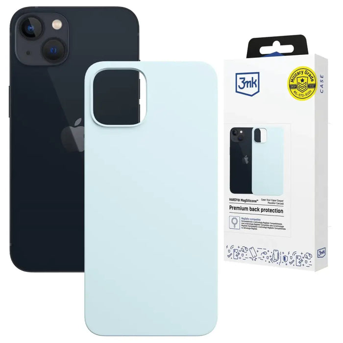 3mk Hardy MagSilicone Case for Apple iPhone 15 - Blue - Cell phone cases and covers<<<HurtelXML