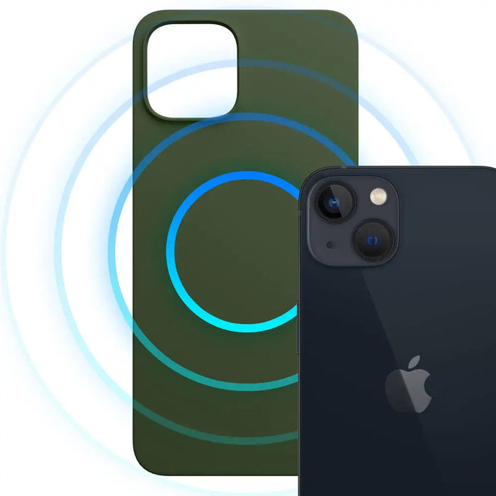 3mk Hardy MagSilicone Case for Apple iPhone 15 Plus - Green - *Kategoria tymczasowa<<<HurtelXML