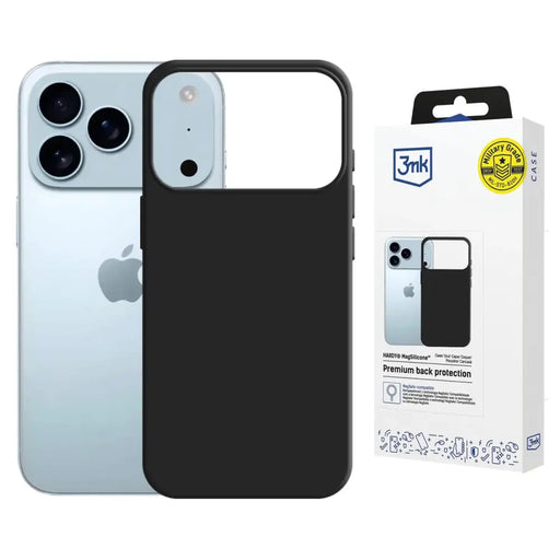 3mk Hardy MagSilicone Case for Apple iPhone 17 Pro Max - Gray - Cell phone cases and covers<<<HurtelXML