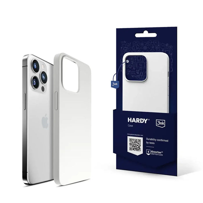 3mk Hardy Silicone MagCase for iPhone 14 Pro - White - Cell phone cases and covers<<<HurtelXML
