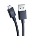 3mk Hyper Cable USB-A / micro USB 5V 2.4A 1.2m - black - *Kategoria tymczasowa<<<HurtelXML