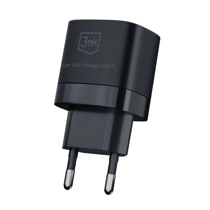3mk Hyper Charger GaN 33W USB-C USB-A wall charger - black - *Kategoria tymczasowa<<<HurtelXML