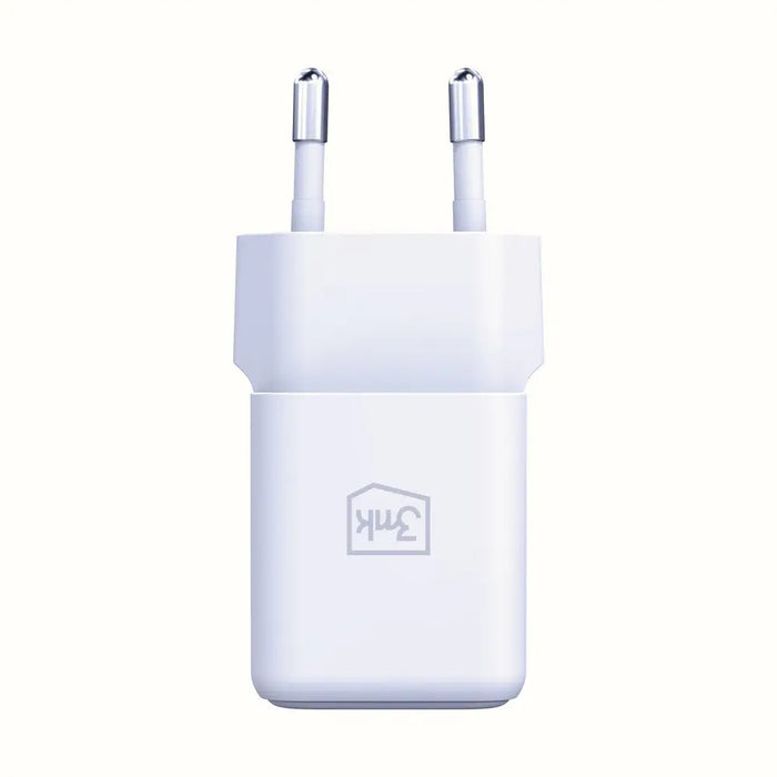 3mk Hyper GaN Charger 20W QC4+ PD PPS USB-C USB-A Wall Charger - White - *Kategoria tymczasowa<<<HurtelXML