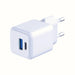 3mk Hyper GaN Charger 20W QC4+ PD PPS USB-C USB-A Wall Charger - White - *Kategoria tymczasowa<<<HurtelXML