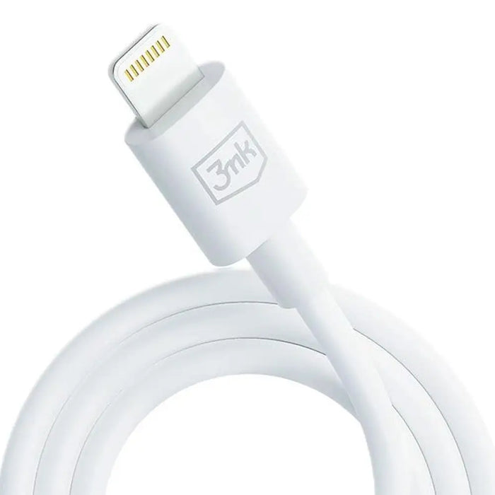 3mk Hyper USB-A Lightning cable 1.2m 5V/2.1A 12W - white - Cables and tapes<<<HurtelXML