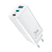 3MK HyperCharger 65W 2xUSB-C + 1xUSB-A charger GAN PD + QC - Cell phone tempered glass<<<HurtelXML