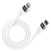 3MK HyperSilicone MFI USB-C / Lightning cable white 1m 20W 3A - Cell phone tempered glass<<<HurtelXML