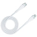 3MK HyperSilicone MFI USB-C / Lightning cable white 1m 20W 3A - Cell phone tempered glass<<<HurtelXML