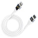 3MK HyperSilicone MFI USB-C / Lightning cable white 1m 20W 3A - Cell phone tempered glass<<<HurtelXML