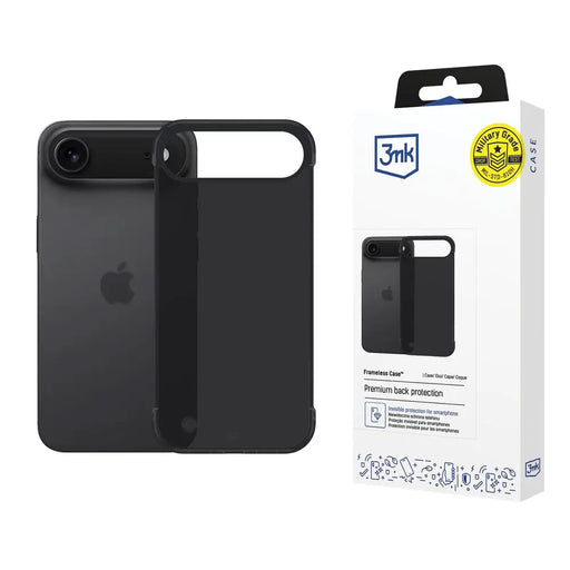 3mk Just20g Matt Case for Apple iPhone 17 Air - Matte Black - *Kategoria tymczasowa<<<HurtelXML
