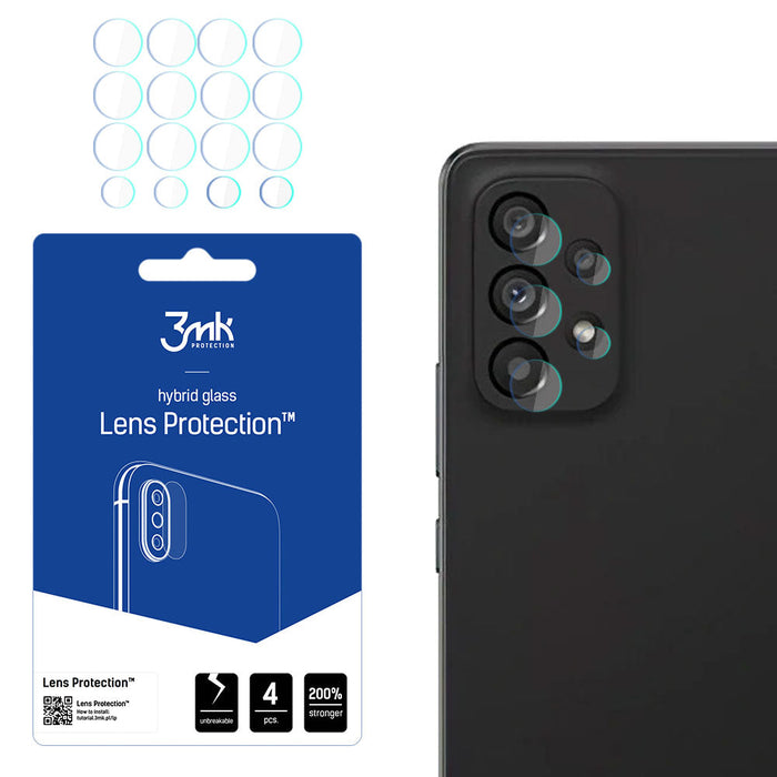 3MK Lens Protect Sam A53 5G A536 Camera lens protection 4 pcs - *Kategoria tymczasowa<<<HurtelXML