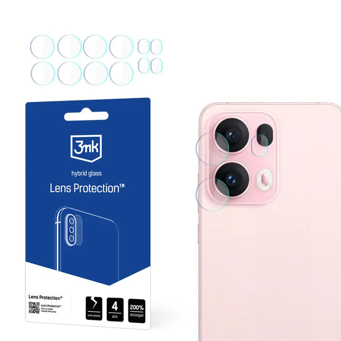 3mk Lens Protection Camera Glass for Oppo Reno 13 Pro - *Kategoria tymczasowa<<<HurtelXML