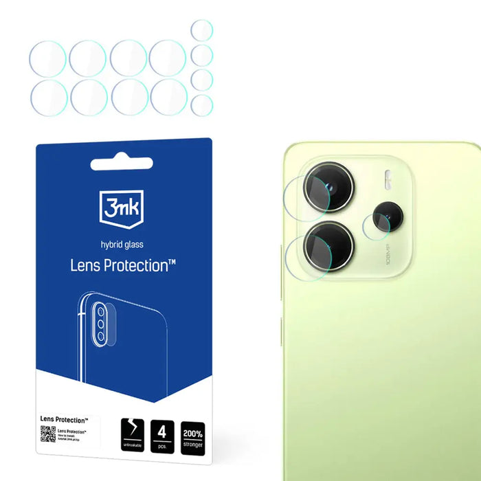 3mk Lens Protection Camera Glass for Xiaomi Redmi Note 14 4G - *Kategoria tymczasowa<<<HurtelXML