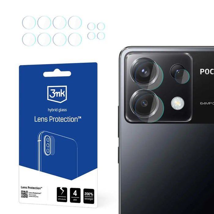3mk Lens Protection™ hybrid camera glass for Poco X6 5G - *Kategoria tymczasowa<<<HurtelXML