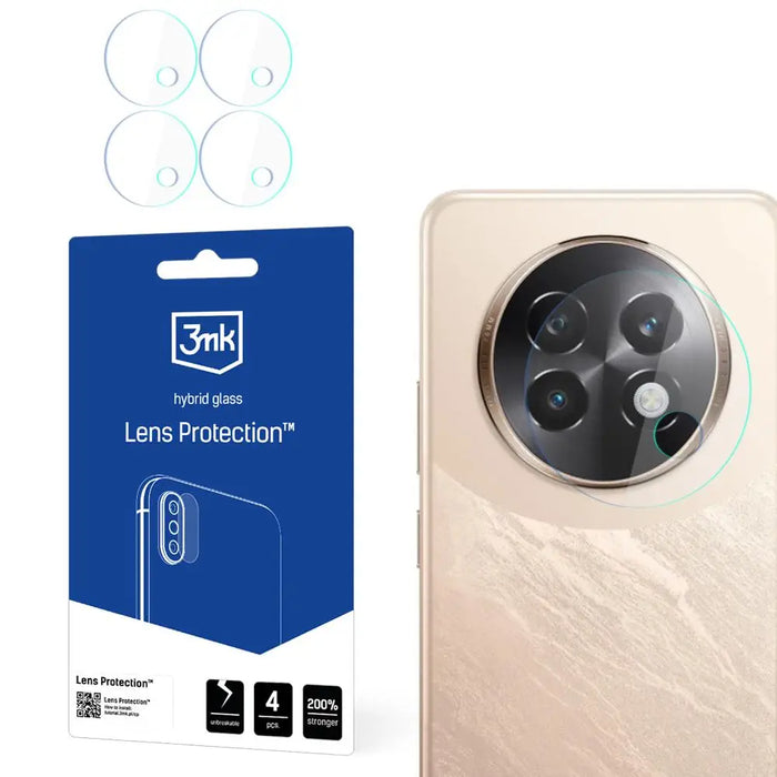 3mk Lens Protection Hybrid Camera Glass for Realme 13 Pro+ 5G / Realme 13 Pro 5G - *Kategoria tymczasowa<<<HurtelXML