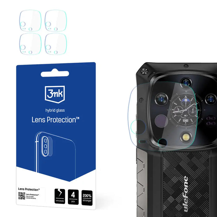 3mk Lens Protection Hybrid Glass for Camera Lens on Ulefone Armor 28 Ultra - *Kategoria tymczasowa<<<HurtelXML