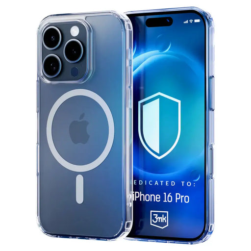 3mk MagCase with MagSafe for iPhone 16 Pro - Clear - Cell phone cases and covers<<<HurtelXML