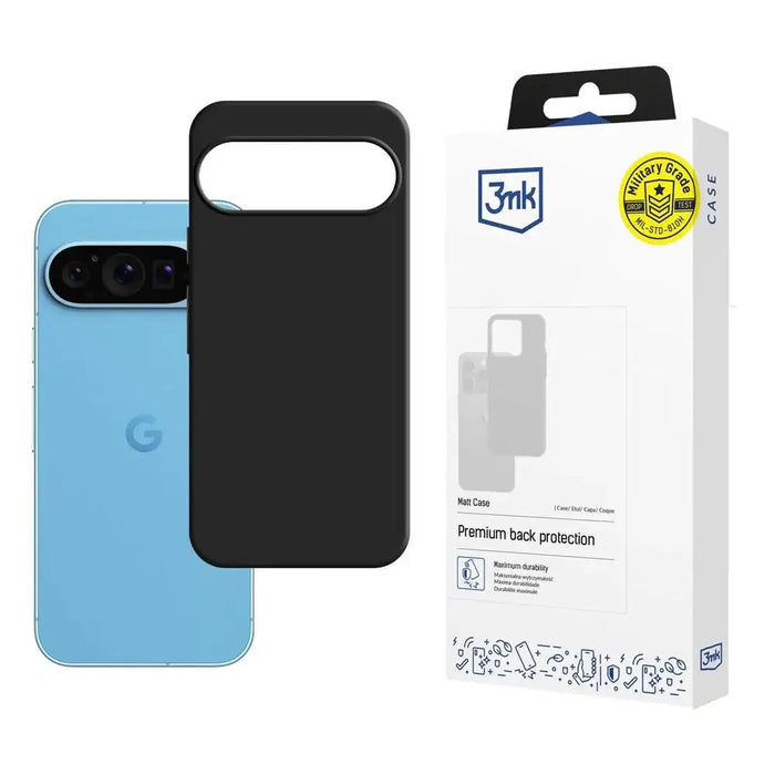 3mk Matt Case for Google Pixel 9 - Black - Cell phone cases and covers<<<HurtelXML