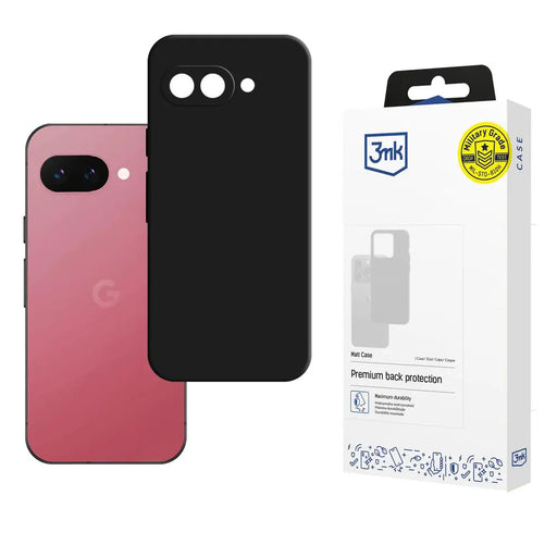 3mk Matt Case for Google Pixel 9A - black - *Kategoria tymczasowa<<<HurtelXML