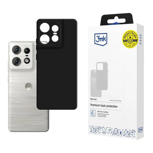 3mk Matt Case for Motorola Edge 50 Pro - Black - *Kategoria tymczasowa<<<HurtelXML