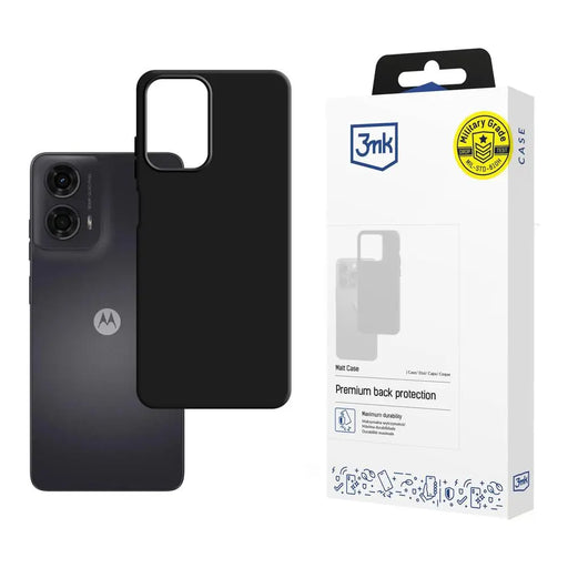 3mk Matt Case for Motorola Moto G24 - Black - *Kategoria tymczasowa<<<HurtelXML