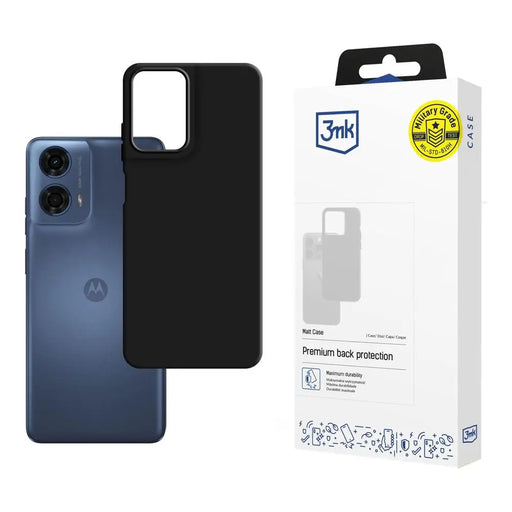 3mk Matt Case for Motorola Moto G24 Power - black - *Kategoria tymczasowa<<<HurtelXML