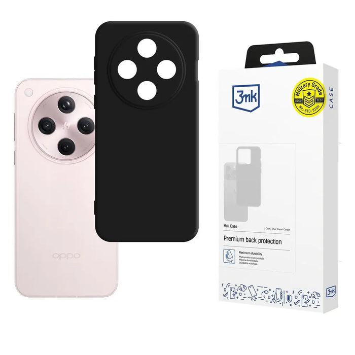 3mk Matt Case for Oppo Find X8 - black - *Kategoria tymczasowa<<<HurtelXML