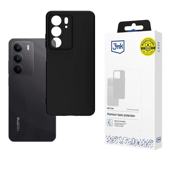 3mk Matt Case for Realme C75 - Black - *Kategoria tymczasowa<<<HurtelXML