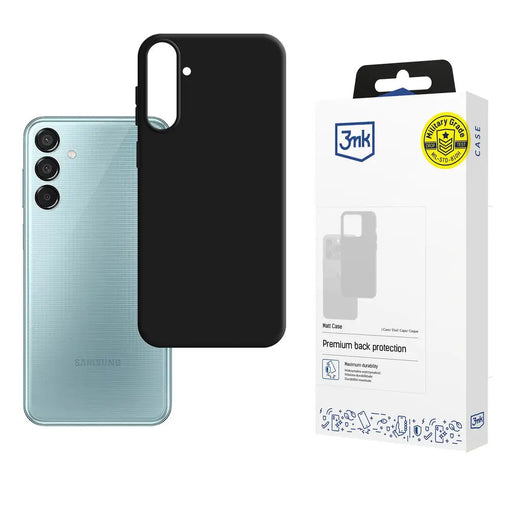 3mk Matt Case for Samsung Galaxy M16 5G - Black - *Kategoria tymczasowa<<<HurtelXML