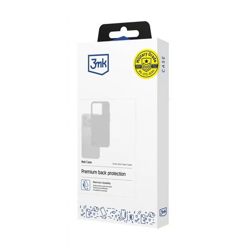 3mk Matt Case for Samsung Galaxy M35 5G - Black - *Kategoria tymczasowa<<<HurtelXML