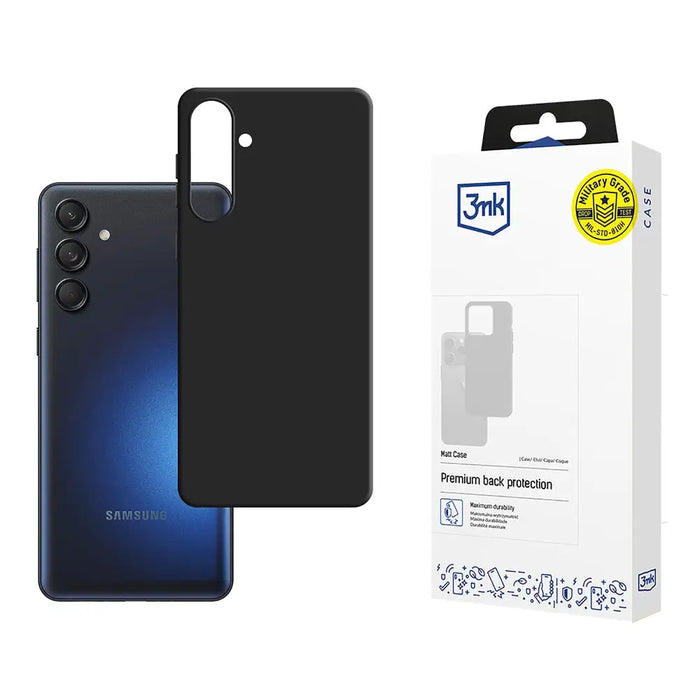 3mk Matt Case for Samsung Galaxy M55 - Black - *Kategoria tymczasowa<<<HurtelXML