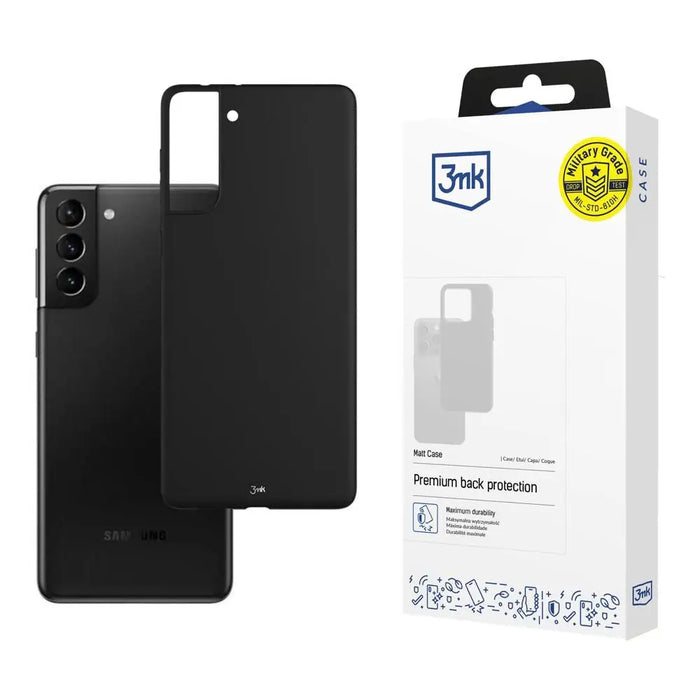 3mk Matt Case for Samsung Galaxy S21+ 5G - black - *Kategoria tymczasowa<<<HurtelXML