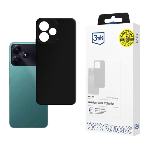 3mk Matt Case for Xiaomi Poco M6 Pro 5G - black - *Kategoria tymczasowa<<<HurtelXML