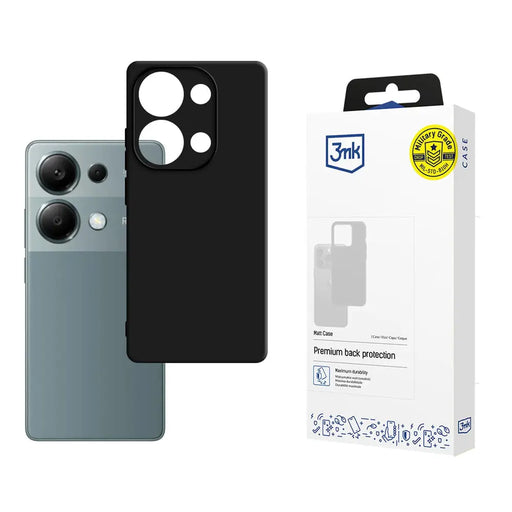 3mk Matt Case for Xiaomi Redmi Note 13 Pro - black - *Kategoria tymczasowa<<<HurtelXML