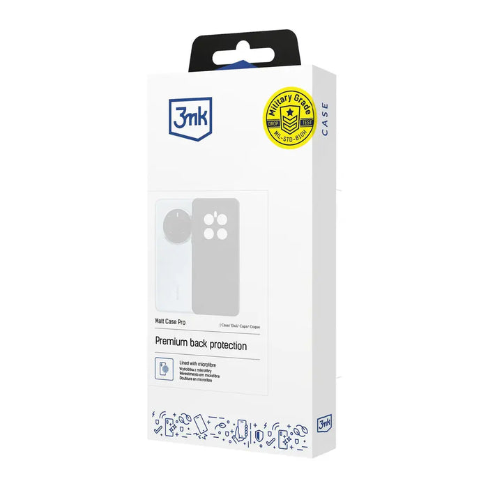 3mk Matt Case Pro for Samsung Galaxy S24 Ultra - Matte Black - *Kategoria tymczasowa<<<HurtelXML