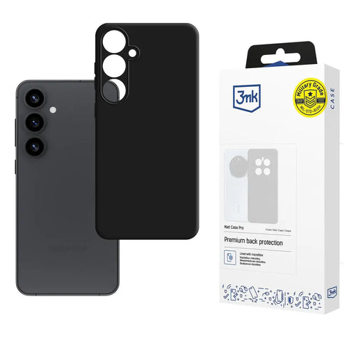 3mk Matt Case Pro for Samsung Galaxy S25+ - matte black - *Kategoria tymczasowa<<<HurtelXML
