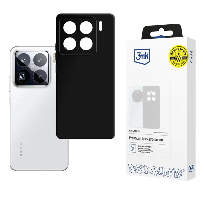 3mk Matt Case Pro for Xiaomi 15 Pro - matte black - Cell phone cases and covers<<<HurtelXML