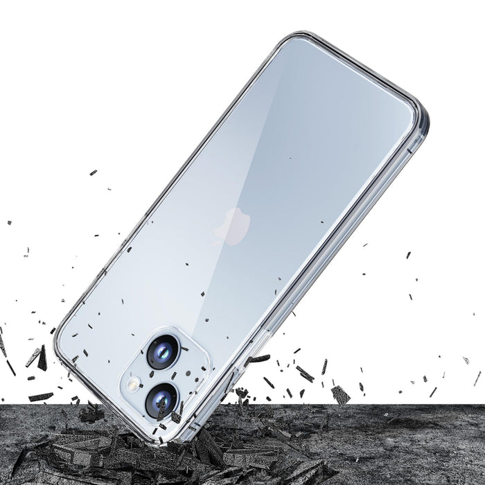 Case for iPhone 14 silicone from the 3mk Clear Case series - transparent