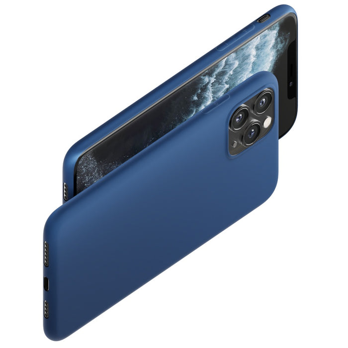 Case for iPhone 14 Plus from the 3mk Matt Case series - blue