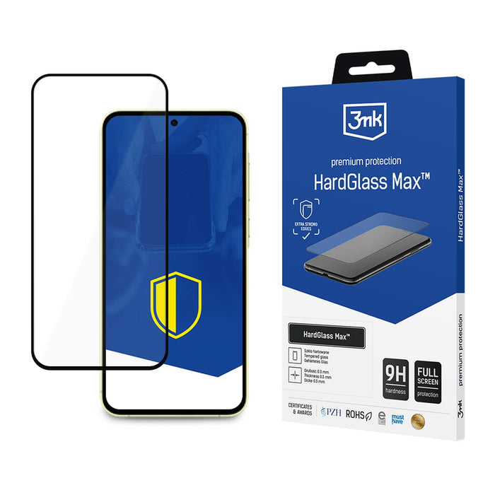 9H 3mk HardGlass Max™ glass on Xiaomi 13