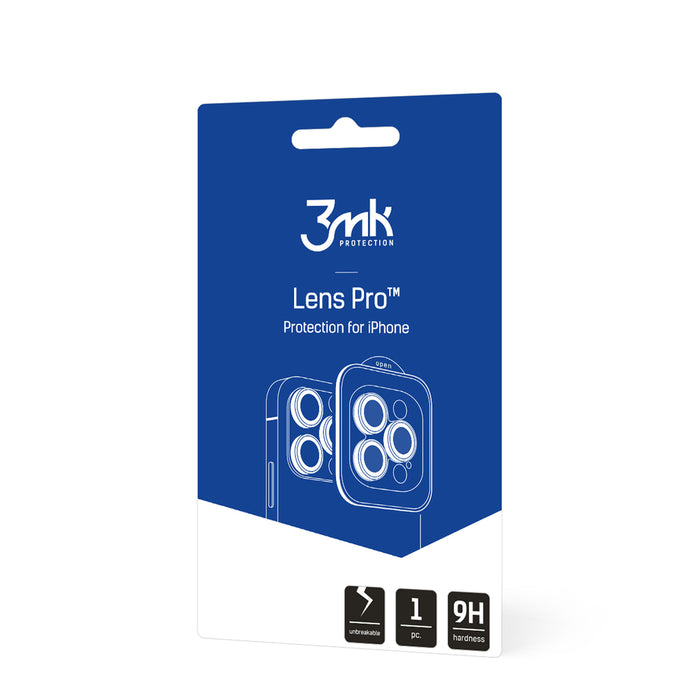 3mk Lens Protection Pro camera cover for iPhone 14 Plus - blue