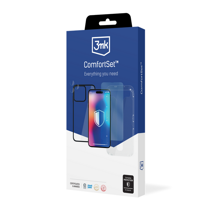 Apple iPhone 15 Pro - 3mk Comfort Set 4 in 1